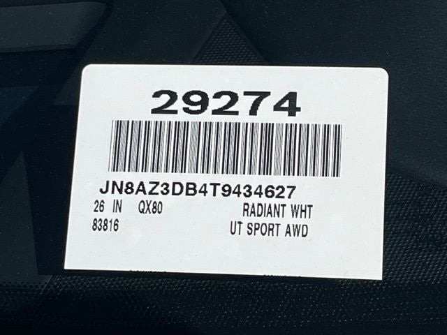 2026 INFINITI QX80 SPORT