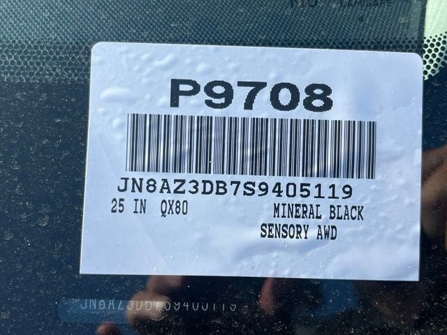 2025 INFINITI QX80 Sensory 4WD