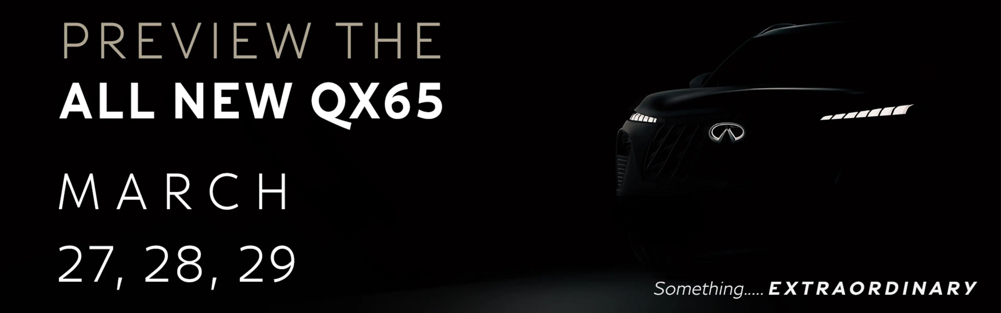 Preview The All new QX65