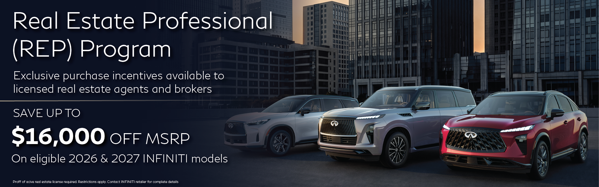 SD INFINITI Real Estate Program